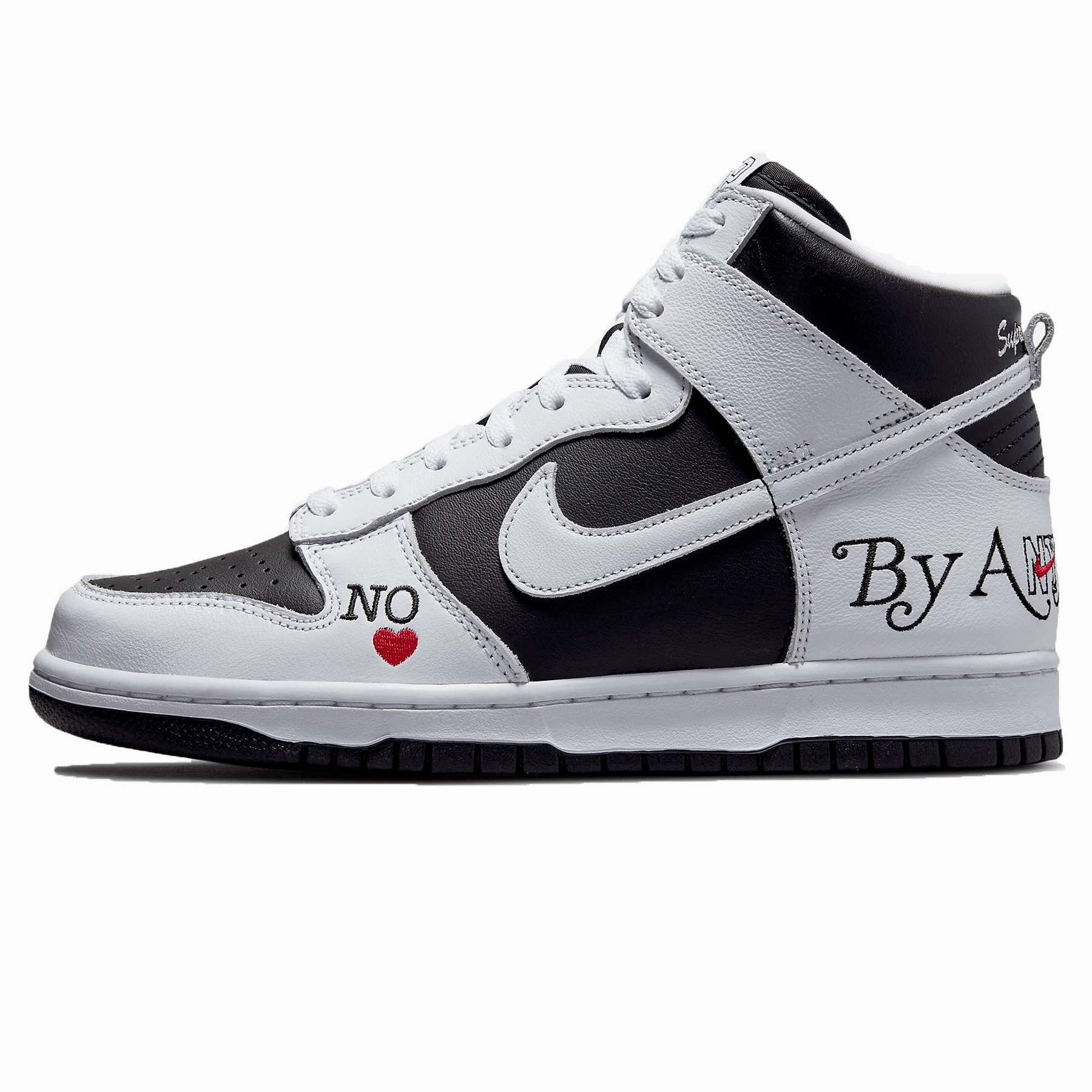 Supreme x Nike Dunk High SB 'By Any Means - Stormtrooper' Nike SB skate shoes with padded support and grip