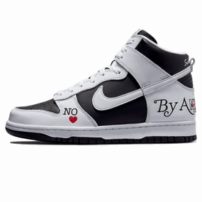 Supreme x Nike Dunk High SB 'By Any Means - Stormtrooper' Nike SB skate shoes with padded support and grip