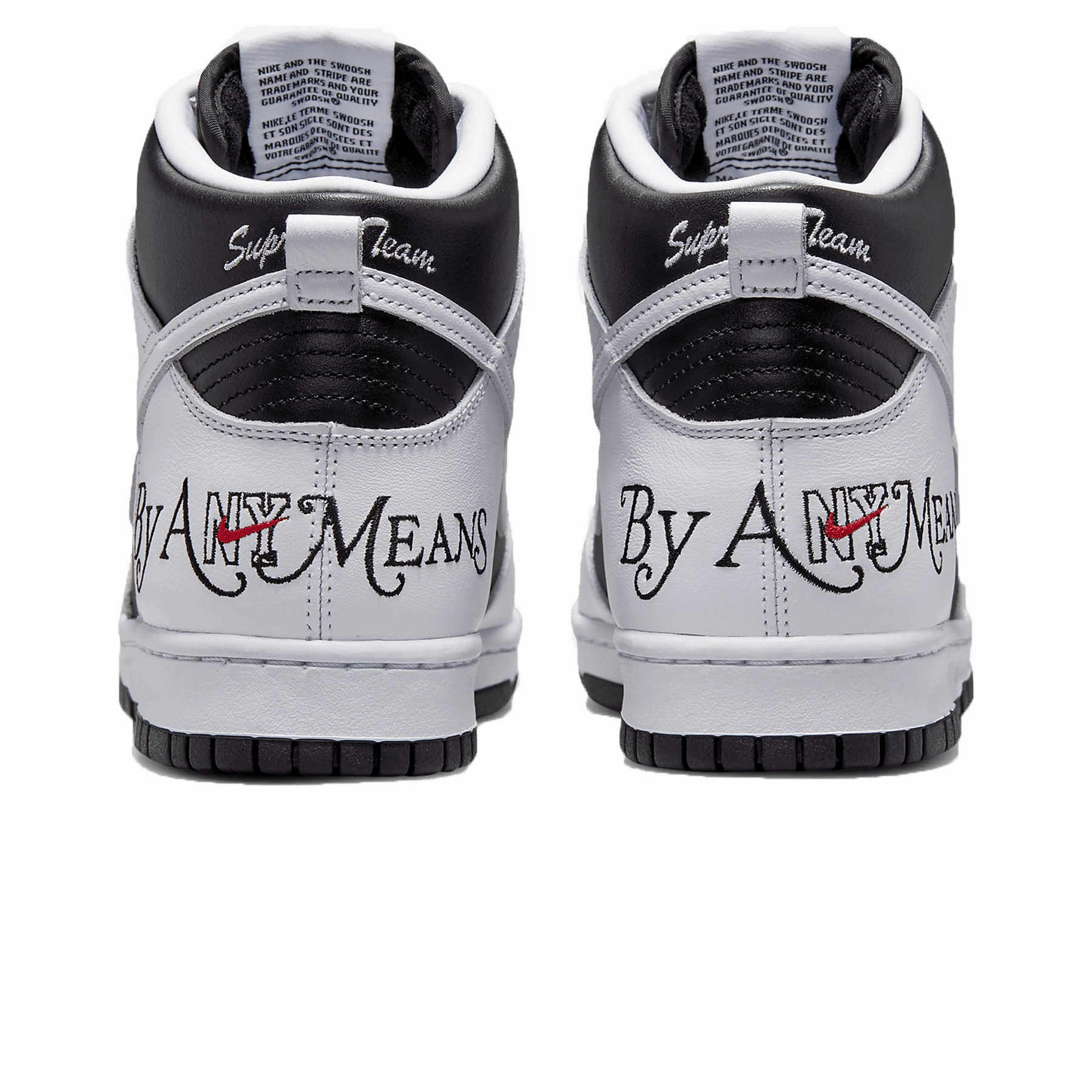 Supreme x Nike Dunk High SB 'By Any Means - Stormtrooper' Nike SB skateboarding shoes