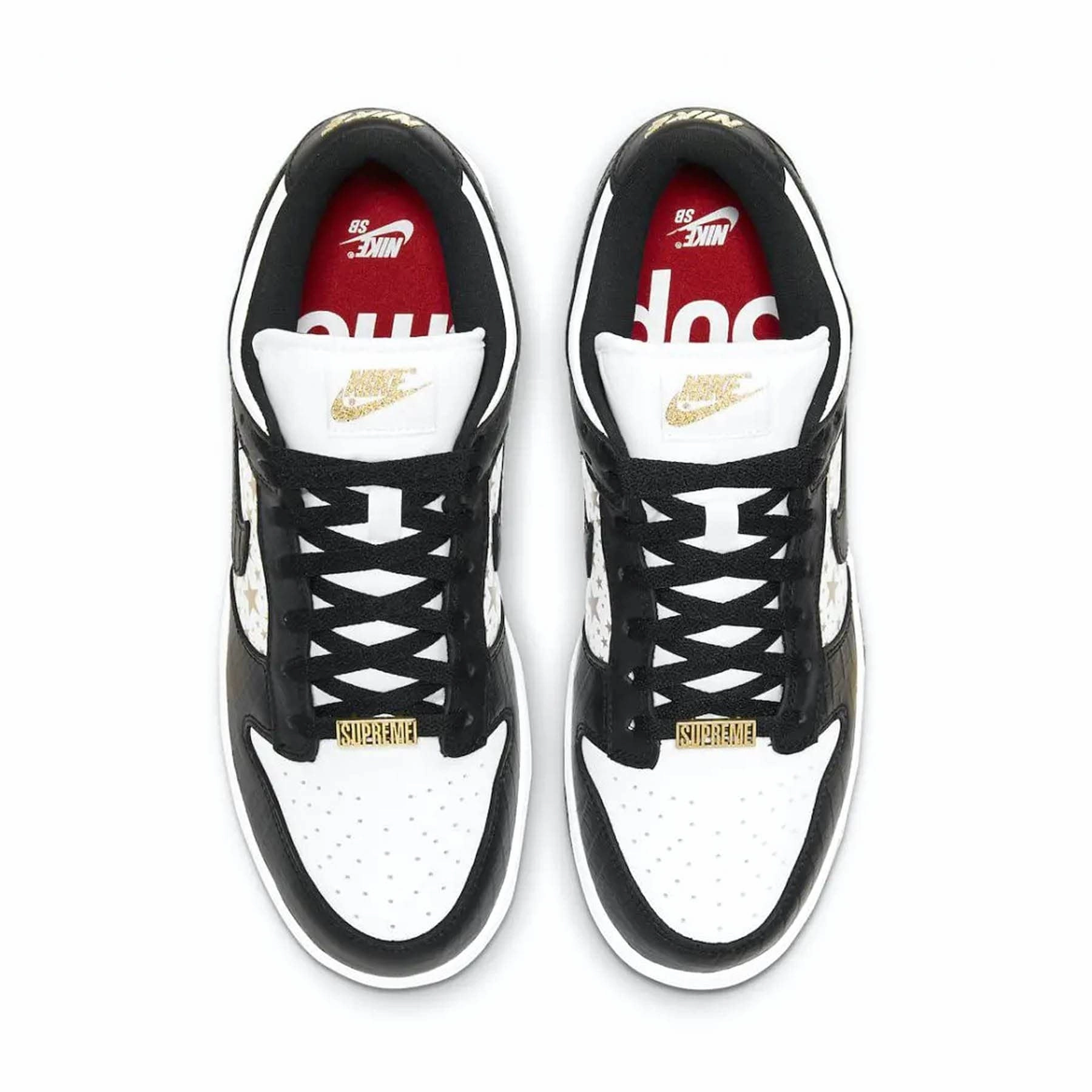 Supreme x Nike Dunk Low OG SB QS 'Black' Nike SB skateboarding shoes