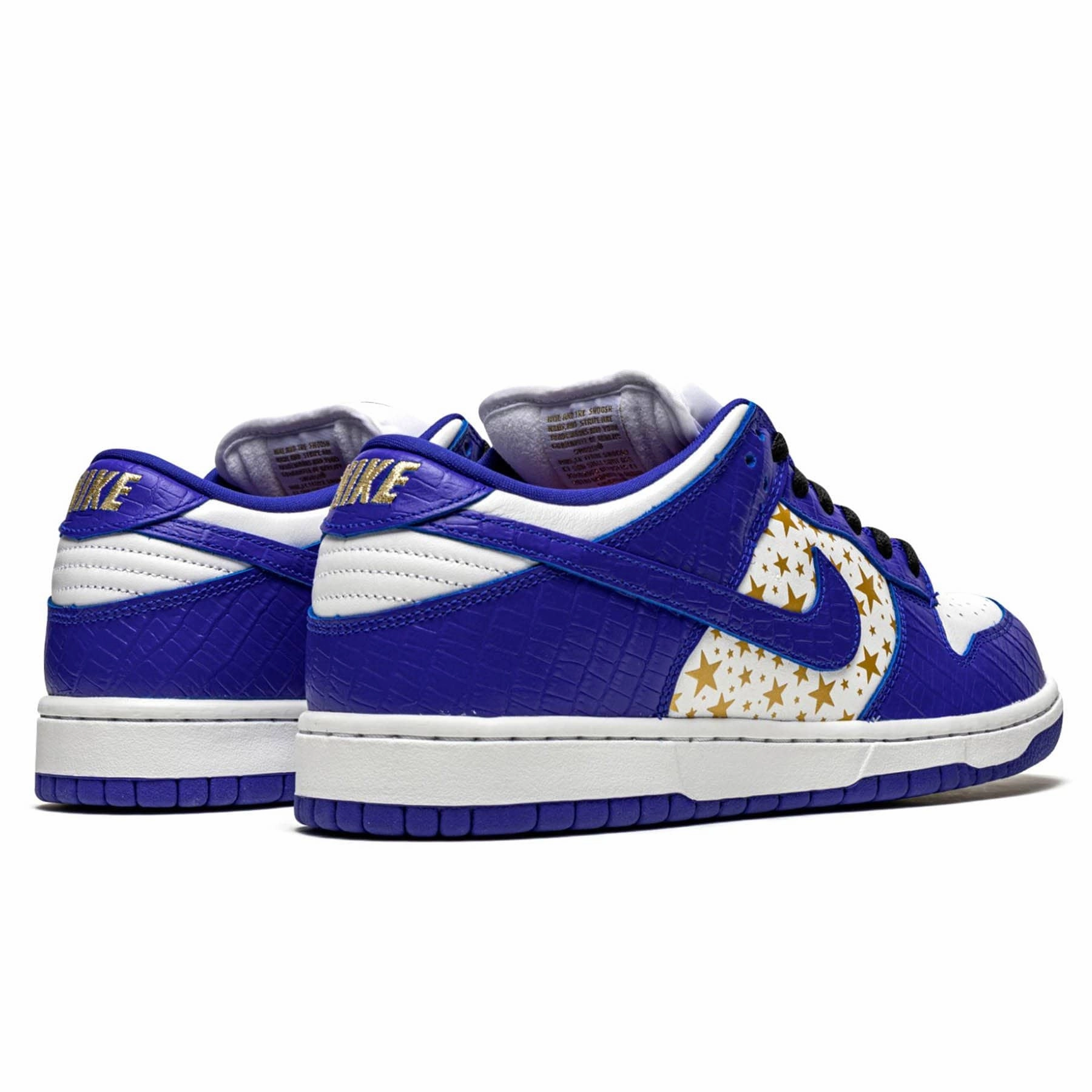 Supreme x Nike Dunk Low OG SB QS 'Hyper Royal' Nike SB skateboarding shoes