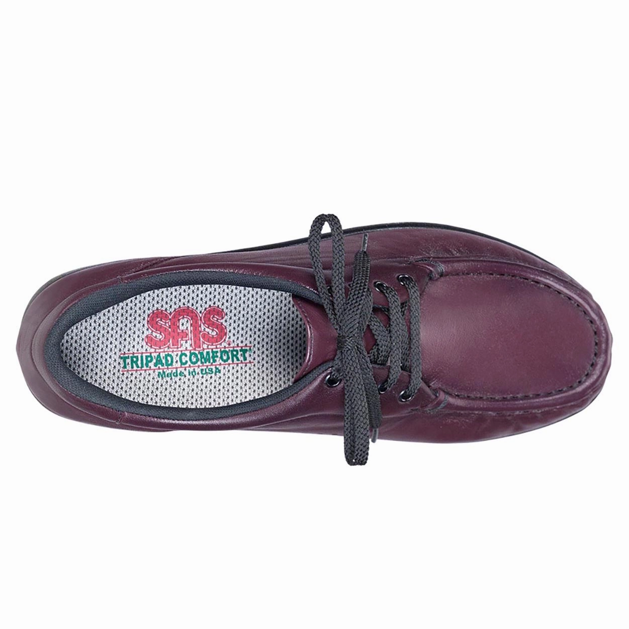 Take Time - Antique Wine SAS orthopedic comfort shoes