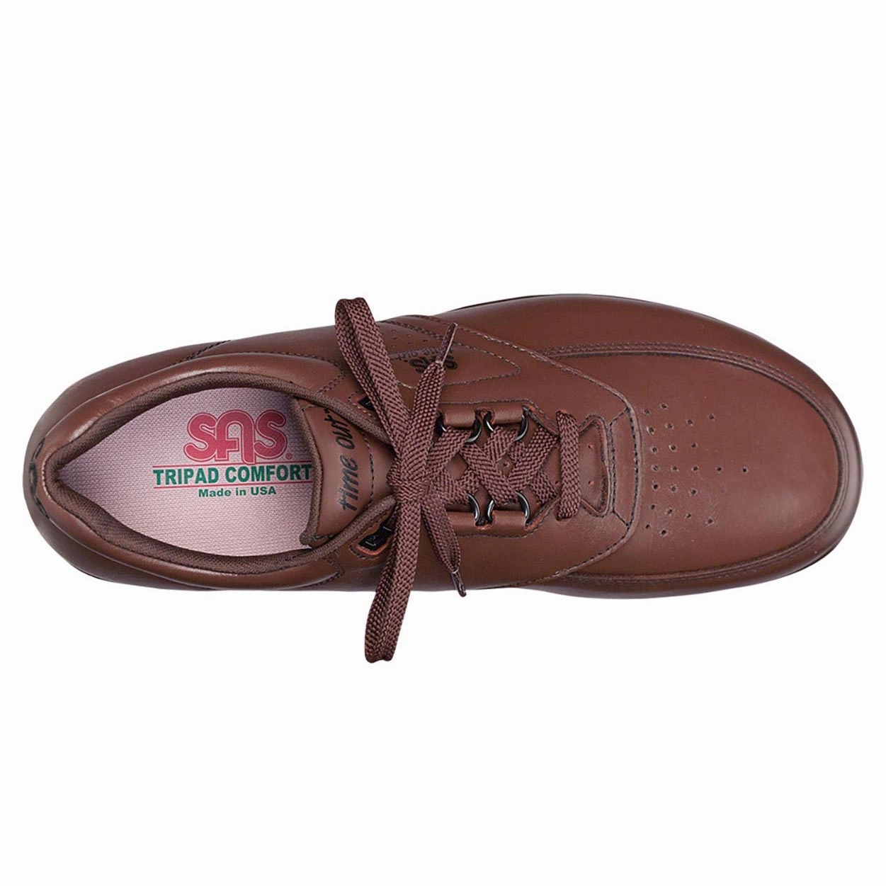 Time Out - Antique Walnut SAS orthopedic comfort shoes