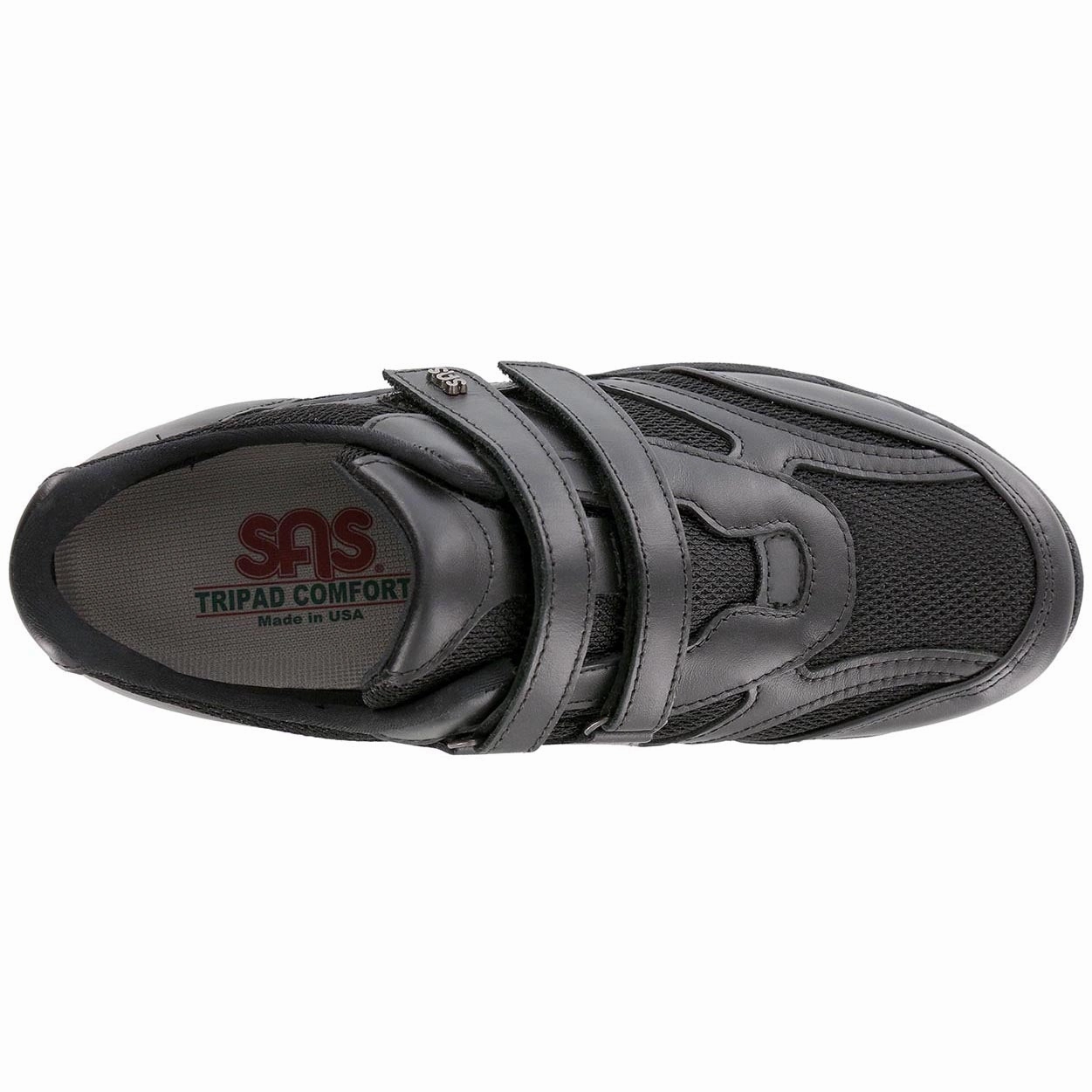 TMV - Black SAS orthopedic comfort shoes