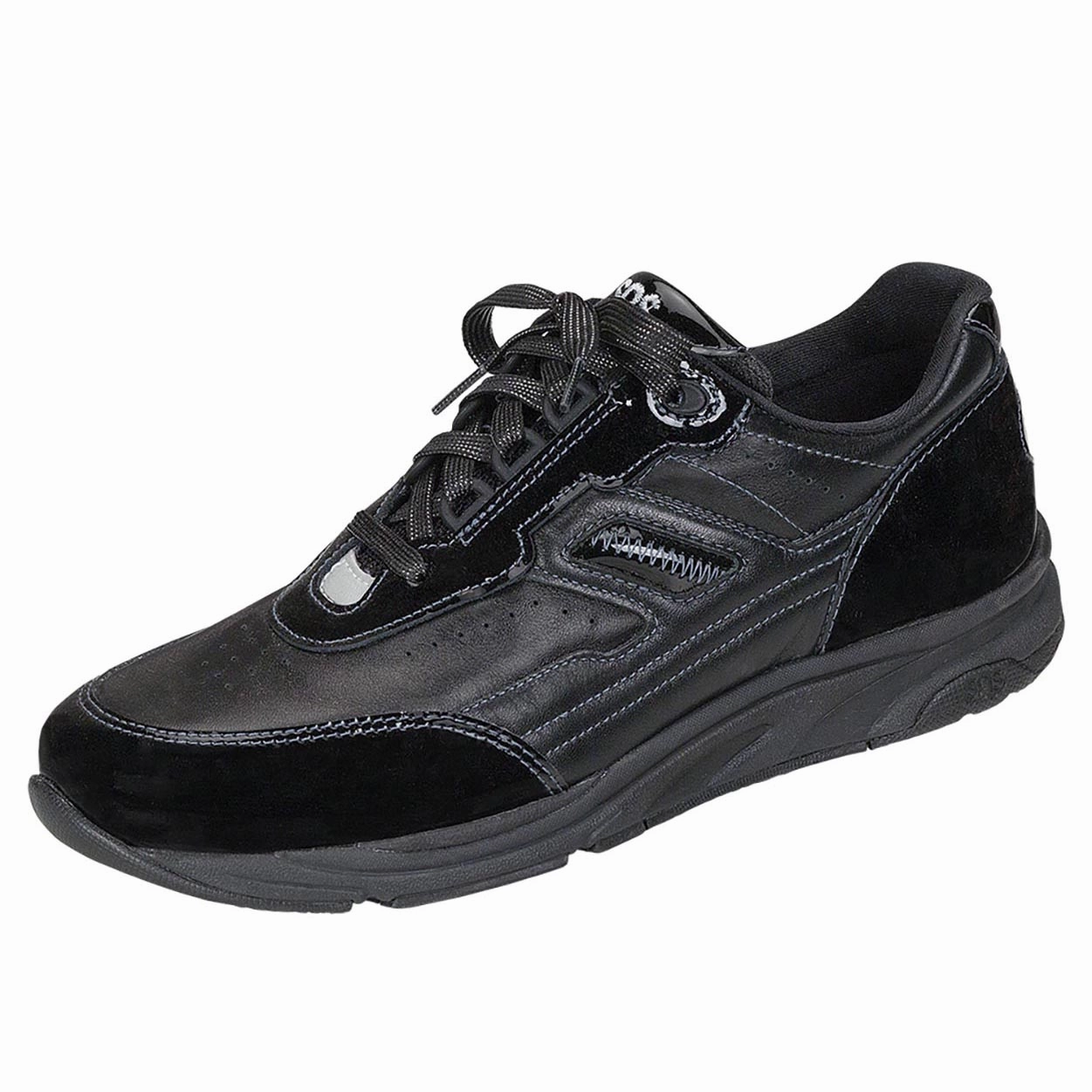 Tour - Black Patent SAS orthopedic comfort shoes