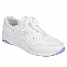 Tour - White SAS comfort walking shoes with supportive build