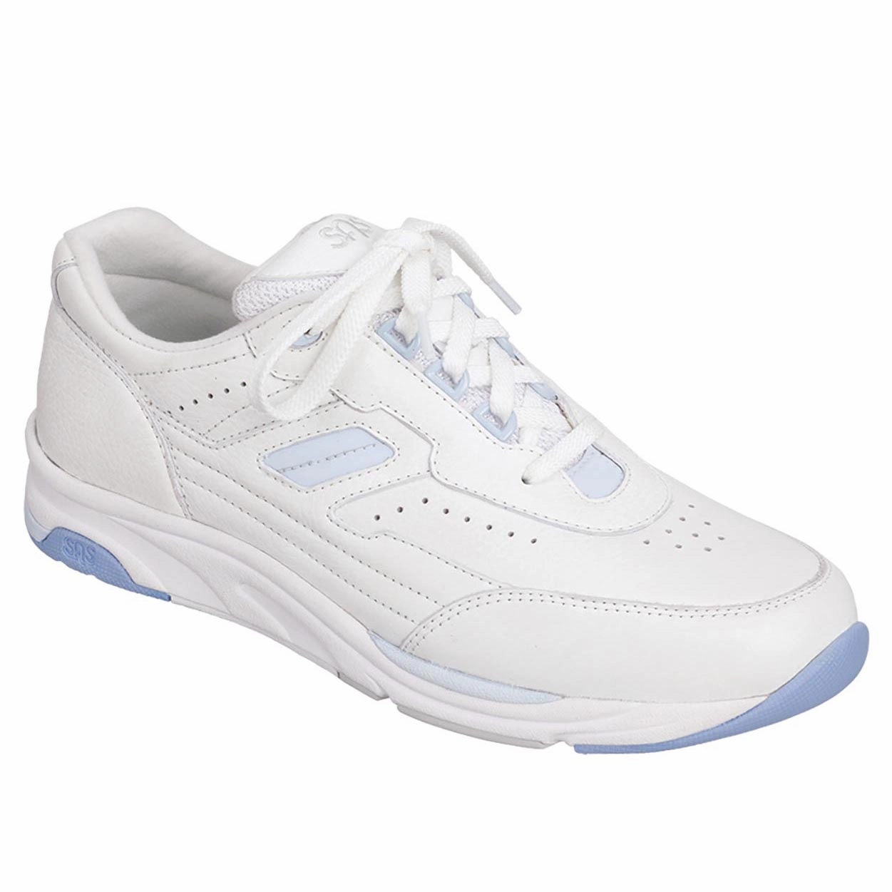 Tour - White SAS comfort walking shoes with supportive build