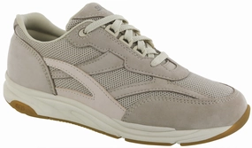 Tour Mesh - Taupe/Pink SAS comfort walking shoes with supportive build