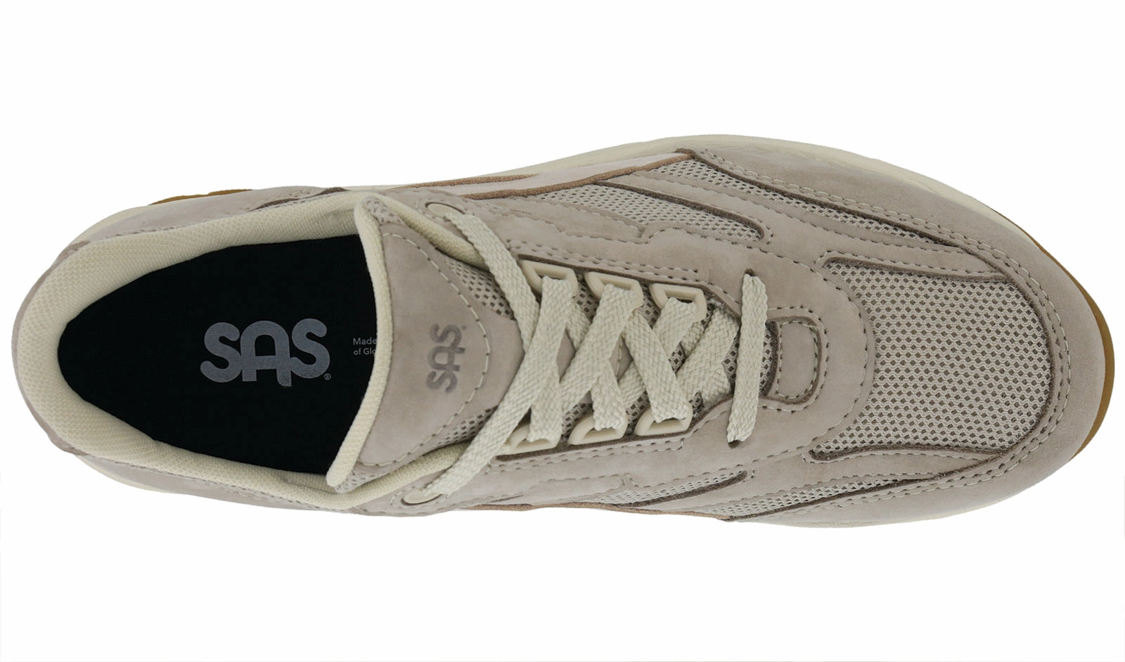 Tour Mesh - Taupe/Pink SAS orthopedic comfort shoes