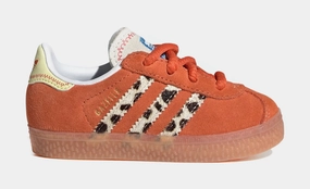 Toy Story x Gazelle Infant Toddler Lifestyle Shoes (Orange/Yellow) Adidas Gazelle vintage-inspired casual sneakers