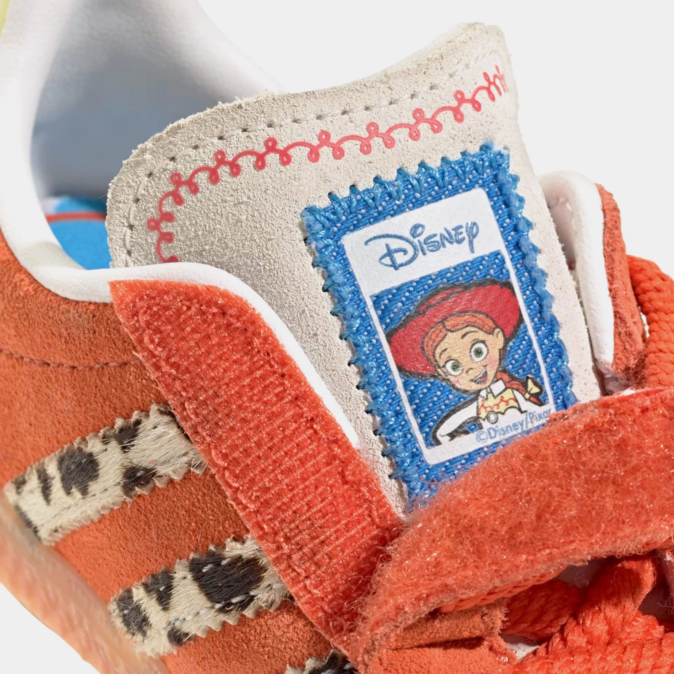 Toy Story x Gazelle Infant Toddler Lifestyle Shoes (Orange/Yellow) Old-school fashion sneakers