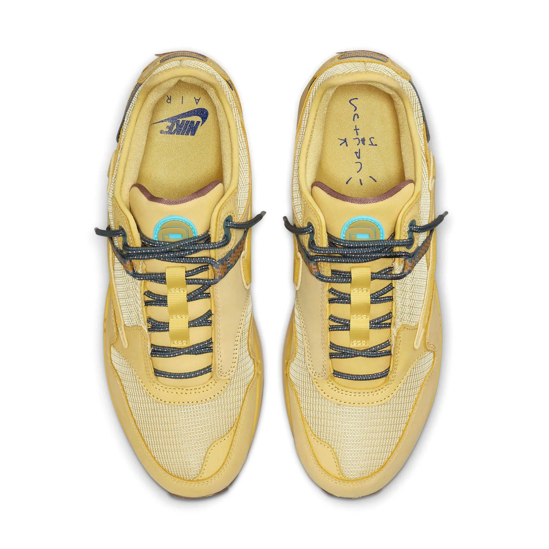 Travis Scott x Nike Air Max 1 'Saturn Gold' Nike Air Max running sneakers