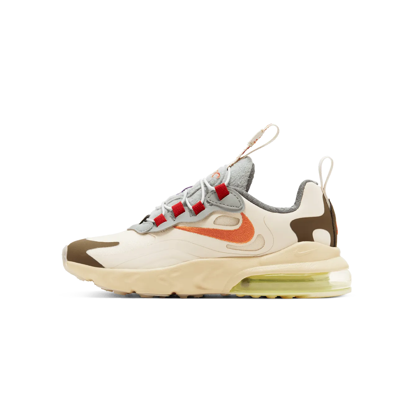 Travis Scott x Nike Air Max 270 React ENG PS 'Cactus Trails' Nike Air Max lifestyle sneakers with sport details