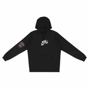 Travis Scott Cactus Jack For Nike SB Hoodie Black Nike SB skate shoes with padded support and grip