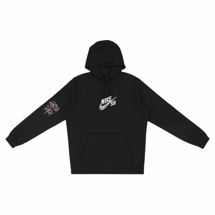 Travis Scott Cactus Jack For Nike SB Hoodie Black Nike SB skate shoes with padded support and grip