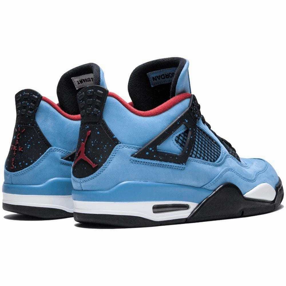Travis Scott x Air Jordan 4 Houston Oilers Cactus Jack Air Jordan 4 retro basketball sneakers