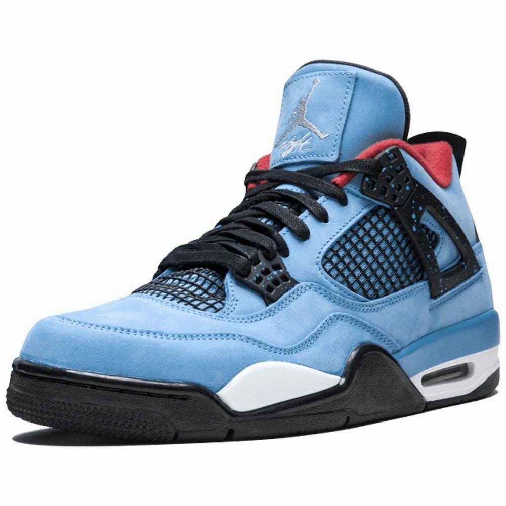 Travis Scott x Air Jordan 4 Houston Oilers Cactus Jack Air Jordan 4 retro basketball sneakers