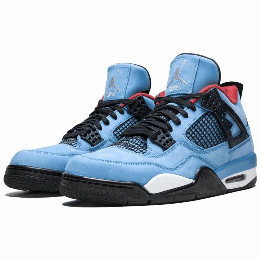 Travis Scott x Air Jordan 4 Houston Oilers Cactus Jack Air Jordan 4 retro basketball sneakers