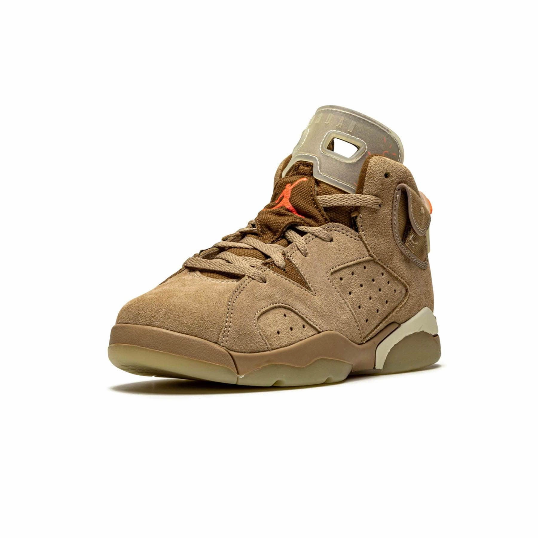 Travis Scott x Air Jordan 6 Retro PS 'British Khaki' Responsive game-time sneakers