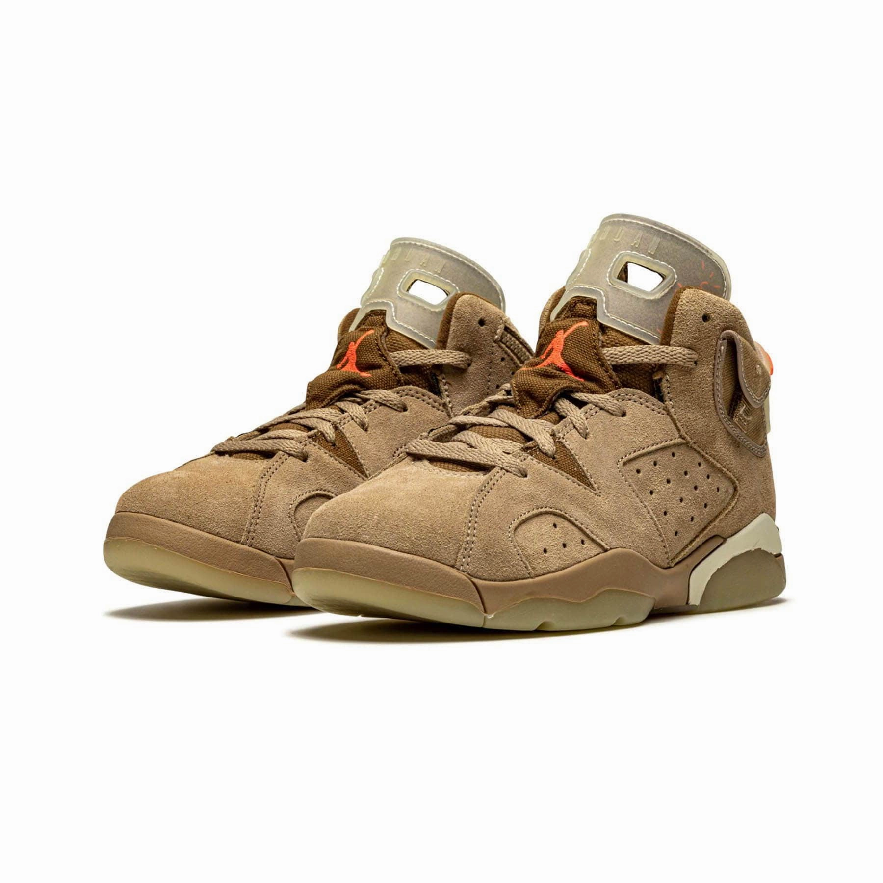 Travis Scott x Air Jordan 6 Retro PS 'British Khaki' Responsive game-time sneakers