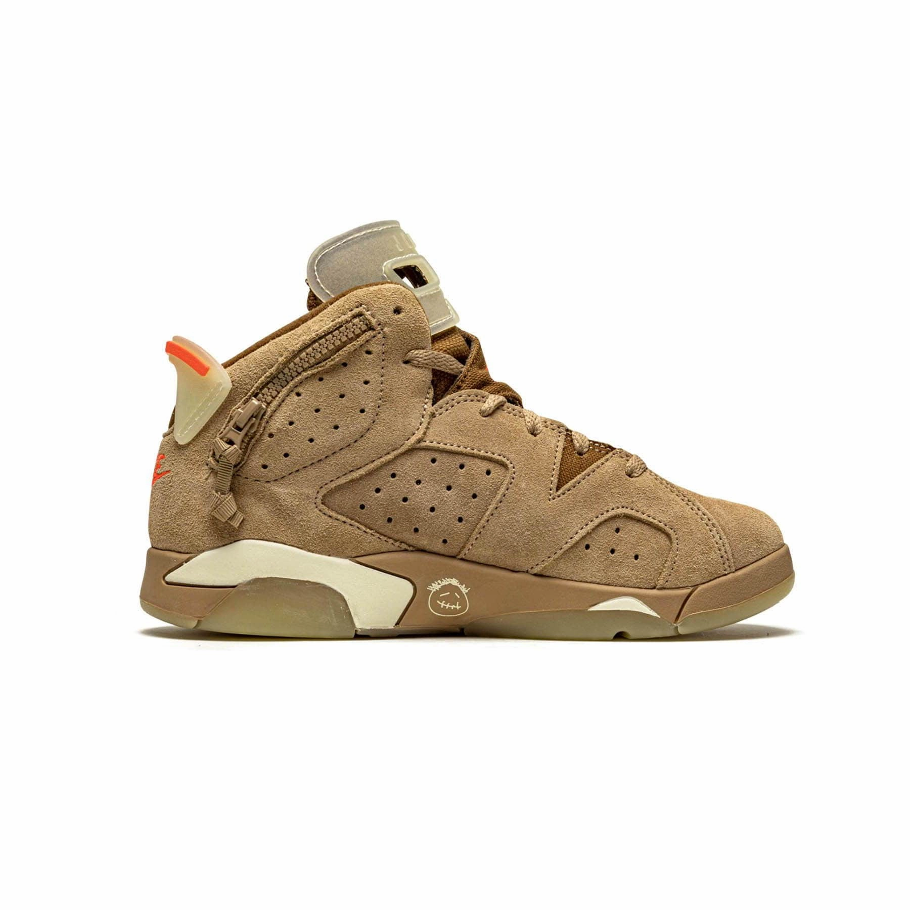 Travis Scott x Air Jordan 6 Retro PS 'British Khaki' Responsive game-time sneakers