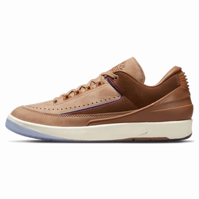 Two 18 x Air Jordan 2 Retro Low 'Rocky Tan' Air Jordan 1 Low sneakers perfect for casual outfits