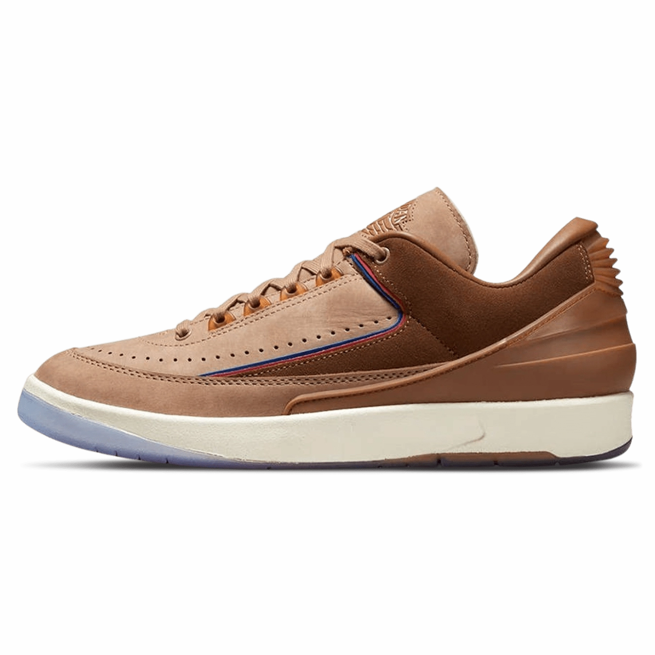 Two 18 x Air Jordan 2 Retro Low 'Rocky Tan' Air Jordan 1 Low sneakers perfect for casual outfits