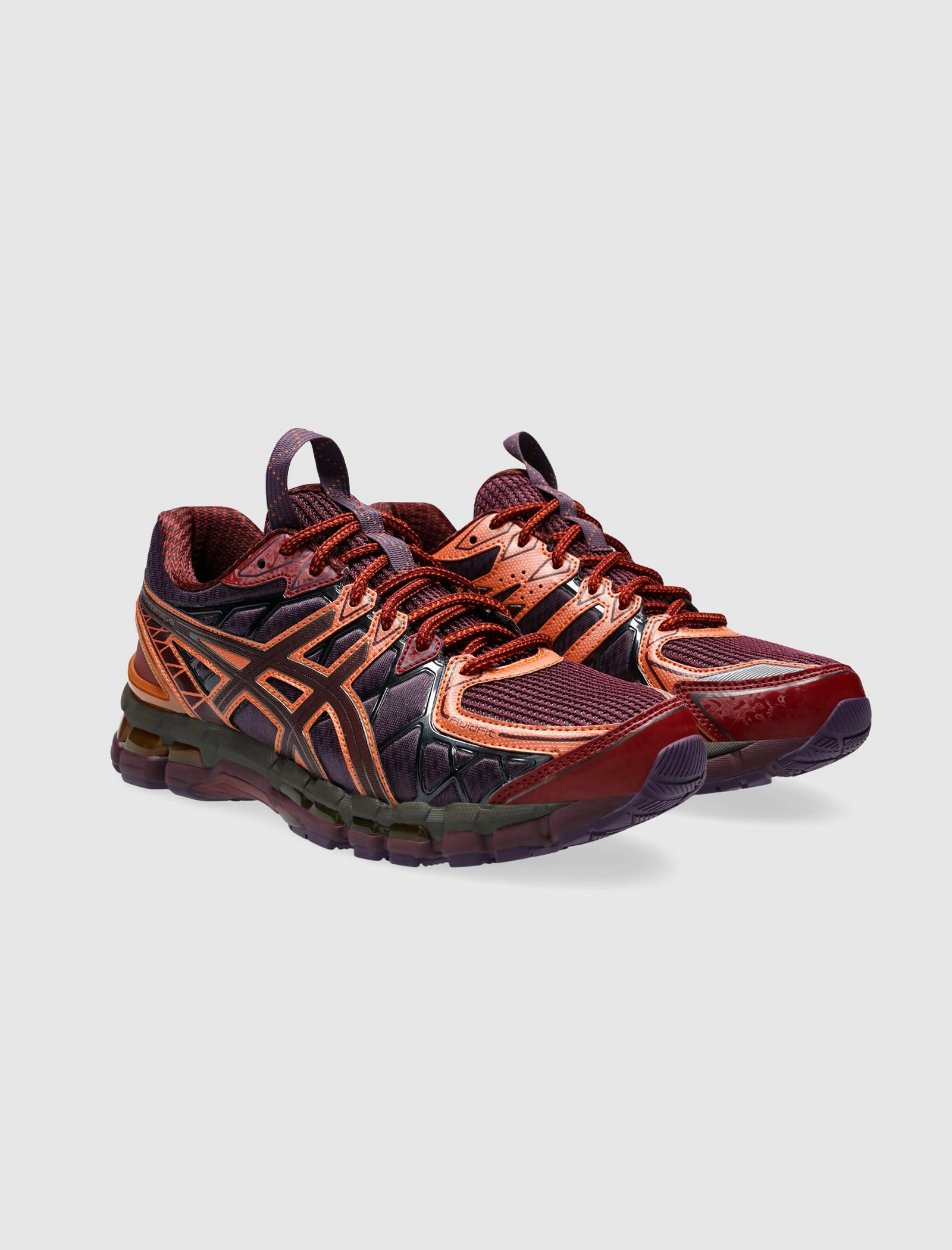 UB10-GEL-KAYANO 20 "DEEP BLUM/ BEET JUICE" Modern running sneakers
