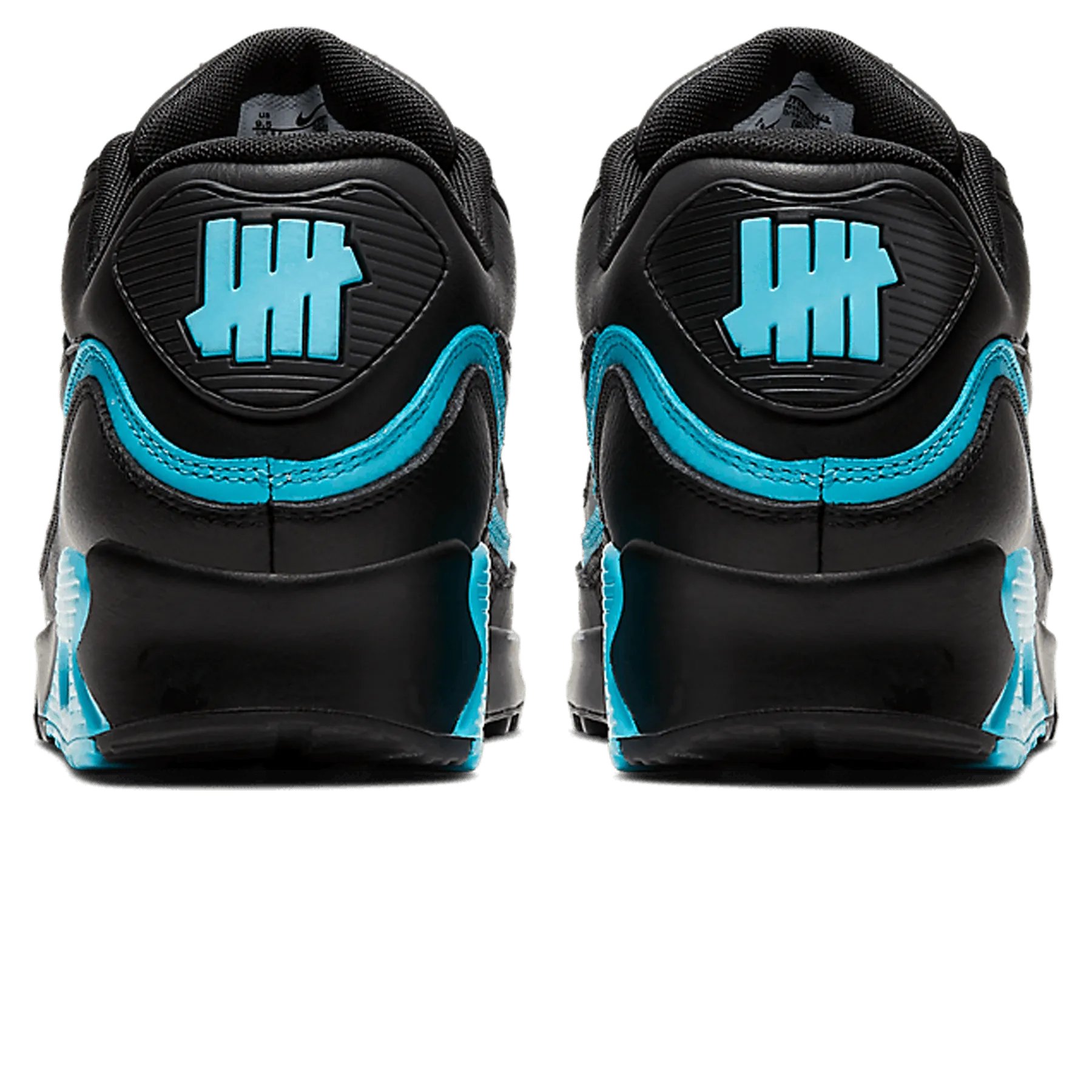 Undefeated x Nike Air Max 90 'Black Blue Fury' Nike Air Max collection