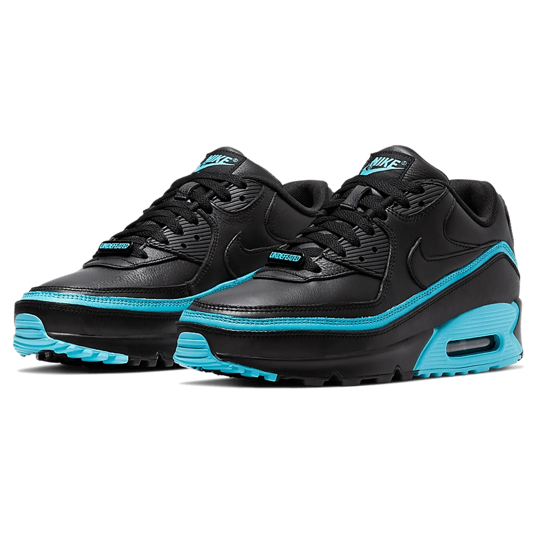 Undefeated x Nike Air Max 90 'Black Blue Fury' Nike Air Max collection