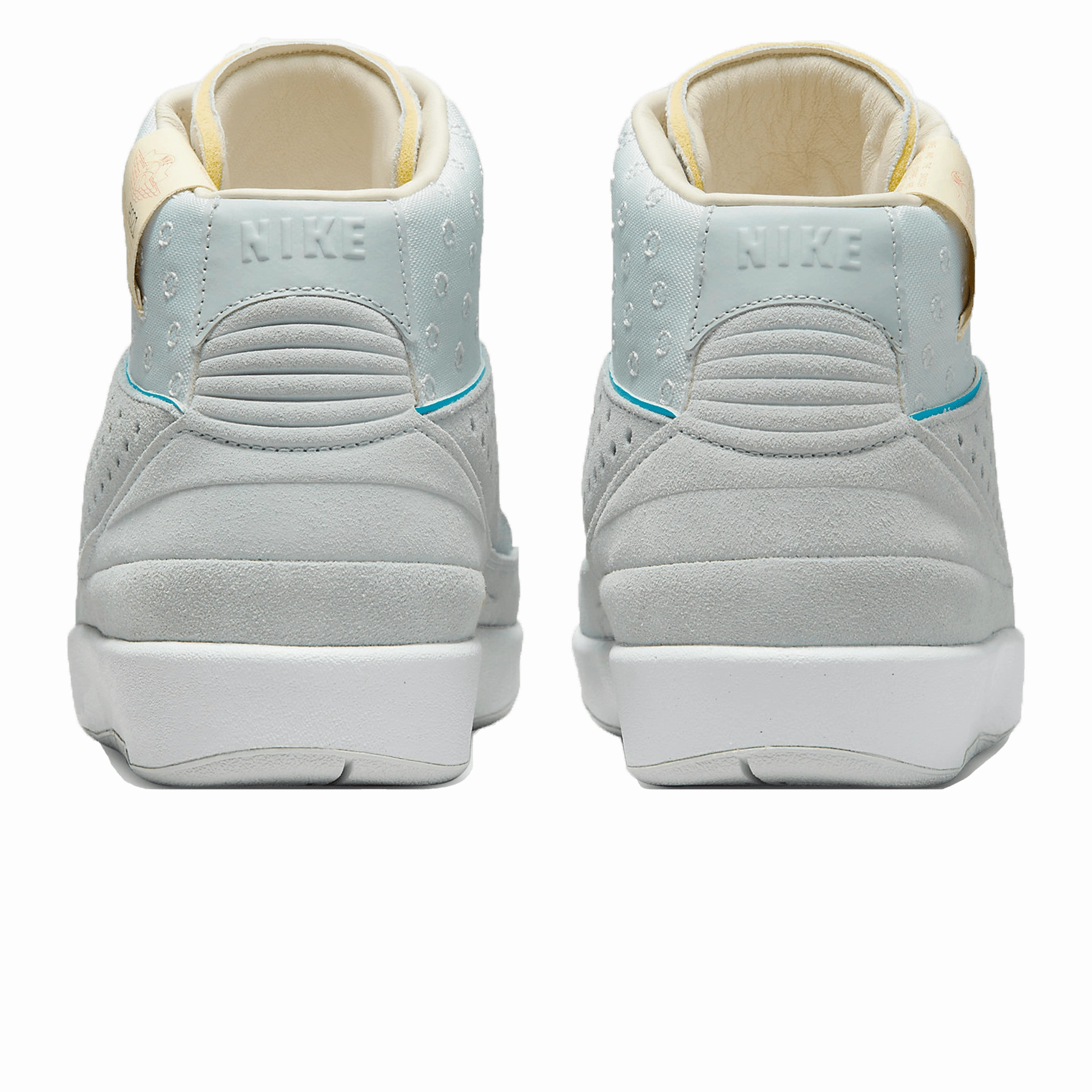 Union LA x Air Jordan 2 Retro SP 'Grey Fog' Old-school athletic trainers