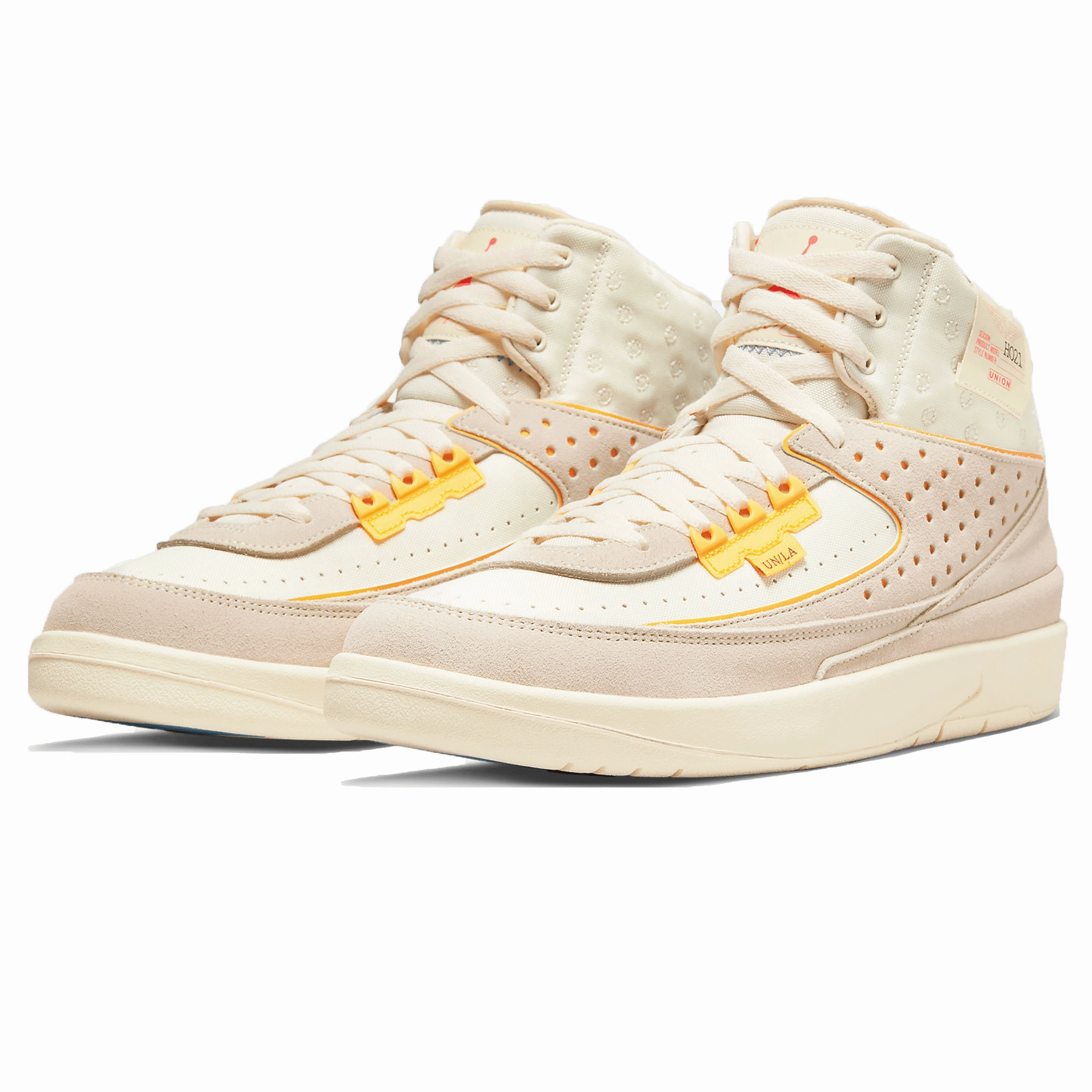 Union LA x Air Jordan 2 Retro SP 'Rattan' Old-school athletic trainers
