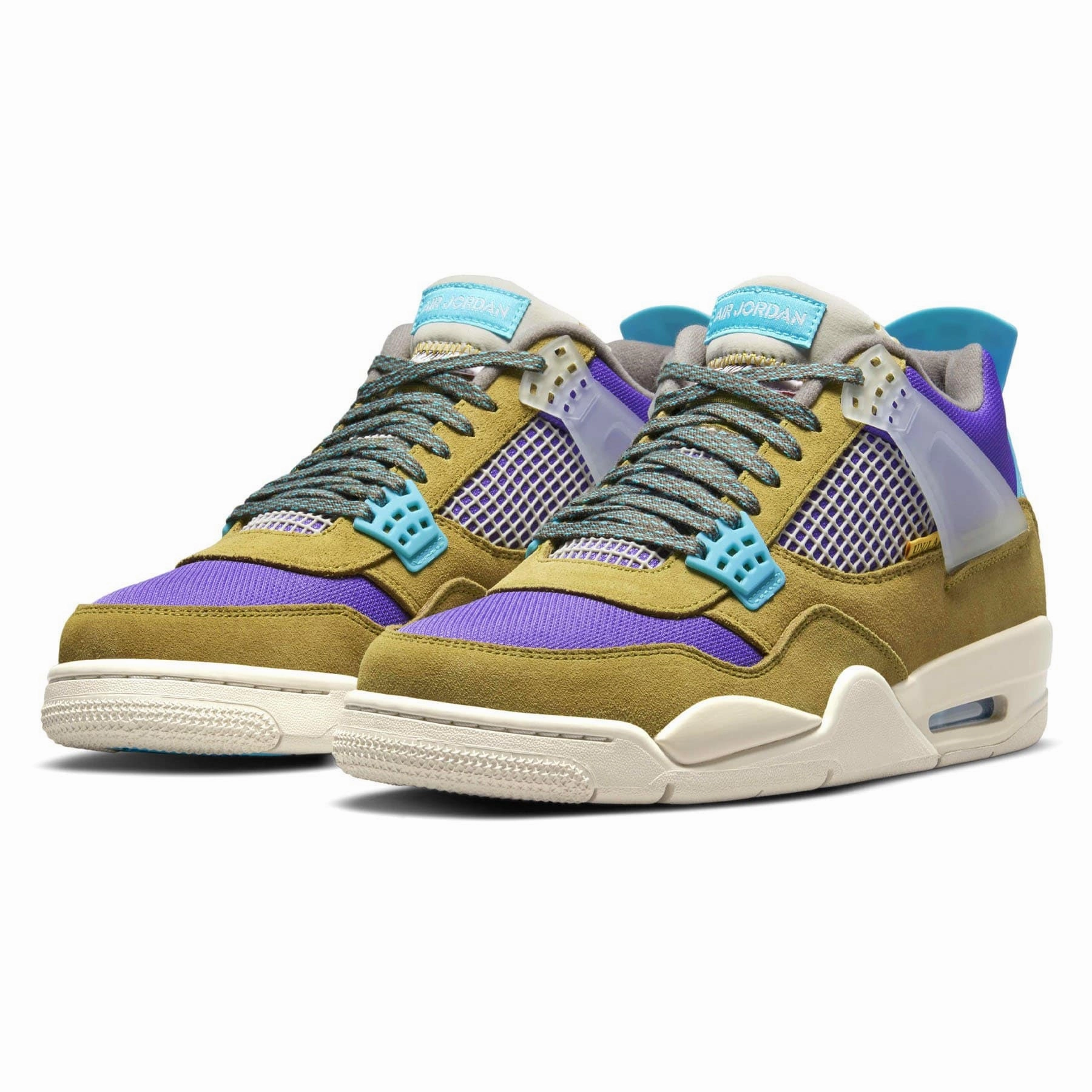 Union LA x Air Jordan 4 Retro ??Desert Moss?? Air Jordan 4 retro basketball sneakers