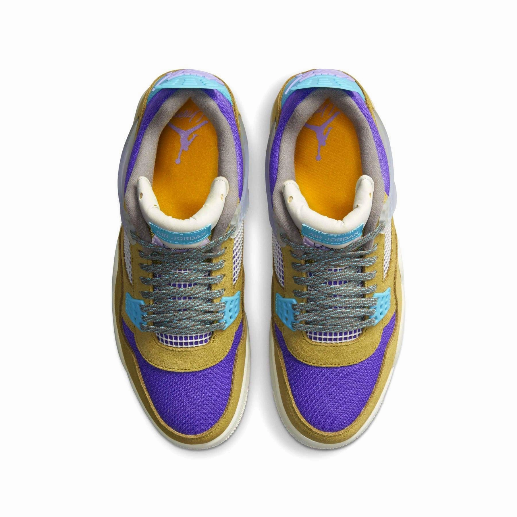 Union LA x Air Jordan 4 Retro ??Desert Moss?? Air Jordan 4 retro basketball sneakers
