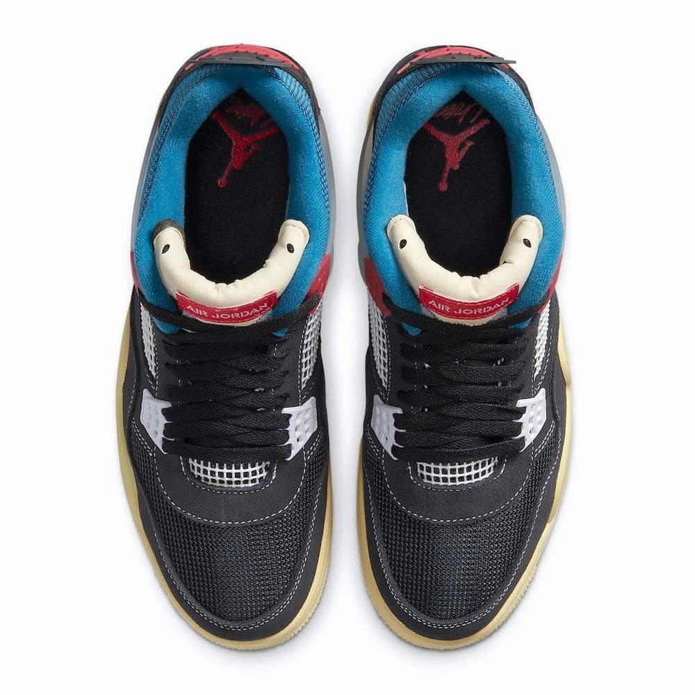 Union LA x Air Jordan 4 Retro 'Off Noir' Air Jordan 4 retro basketball sneakers