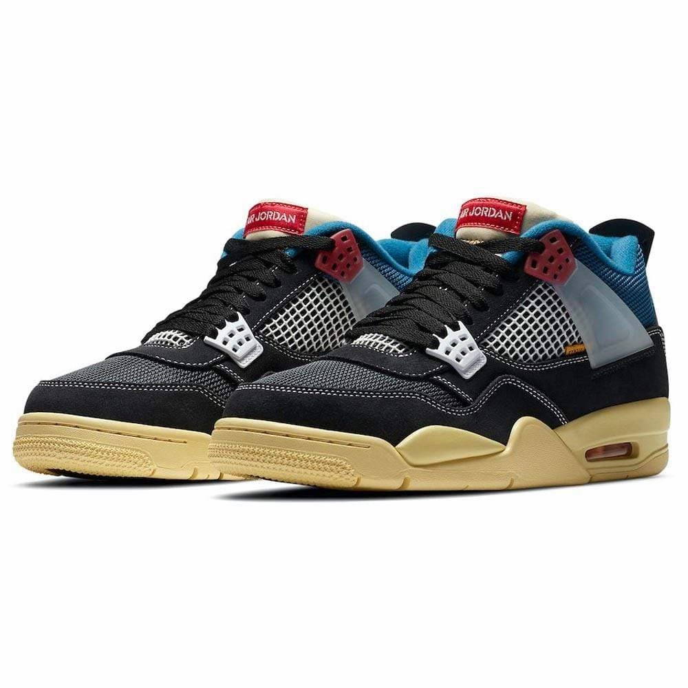Union LA x Air Jordan 4 Retro 'Off Noir' Air Jordan 4 retro basketball sneakers