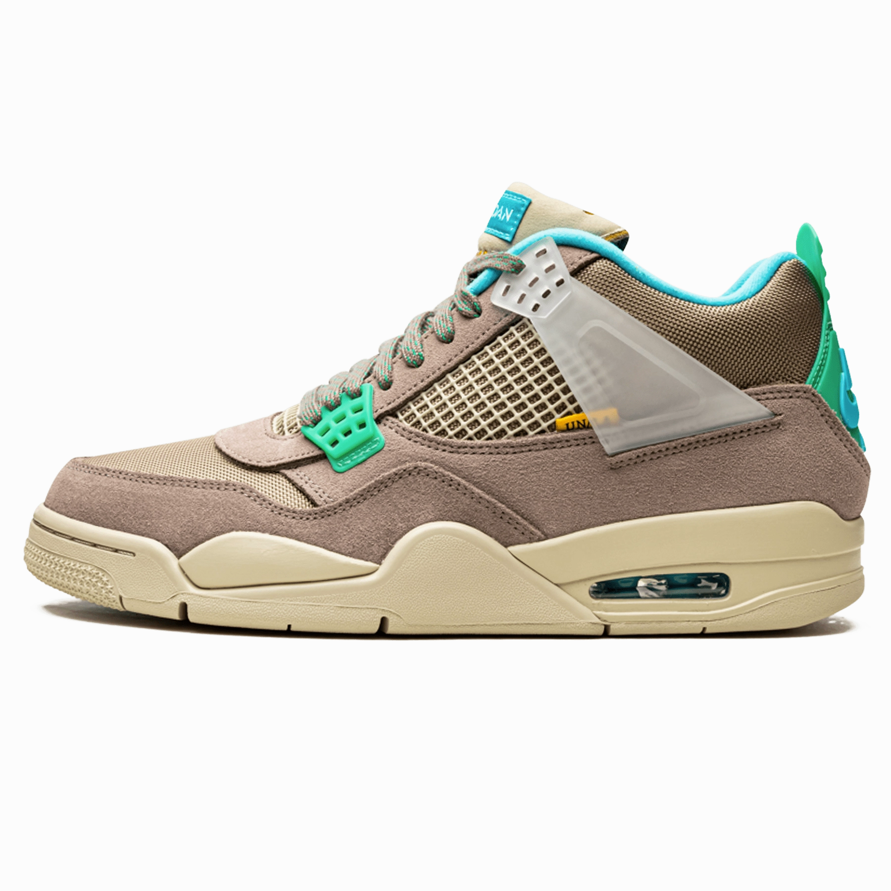 Union LA x Air Jordan 4 Retro 'Taupe Haze' Air Jordan 4 bold sneakers with athletic edge