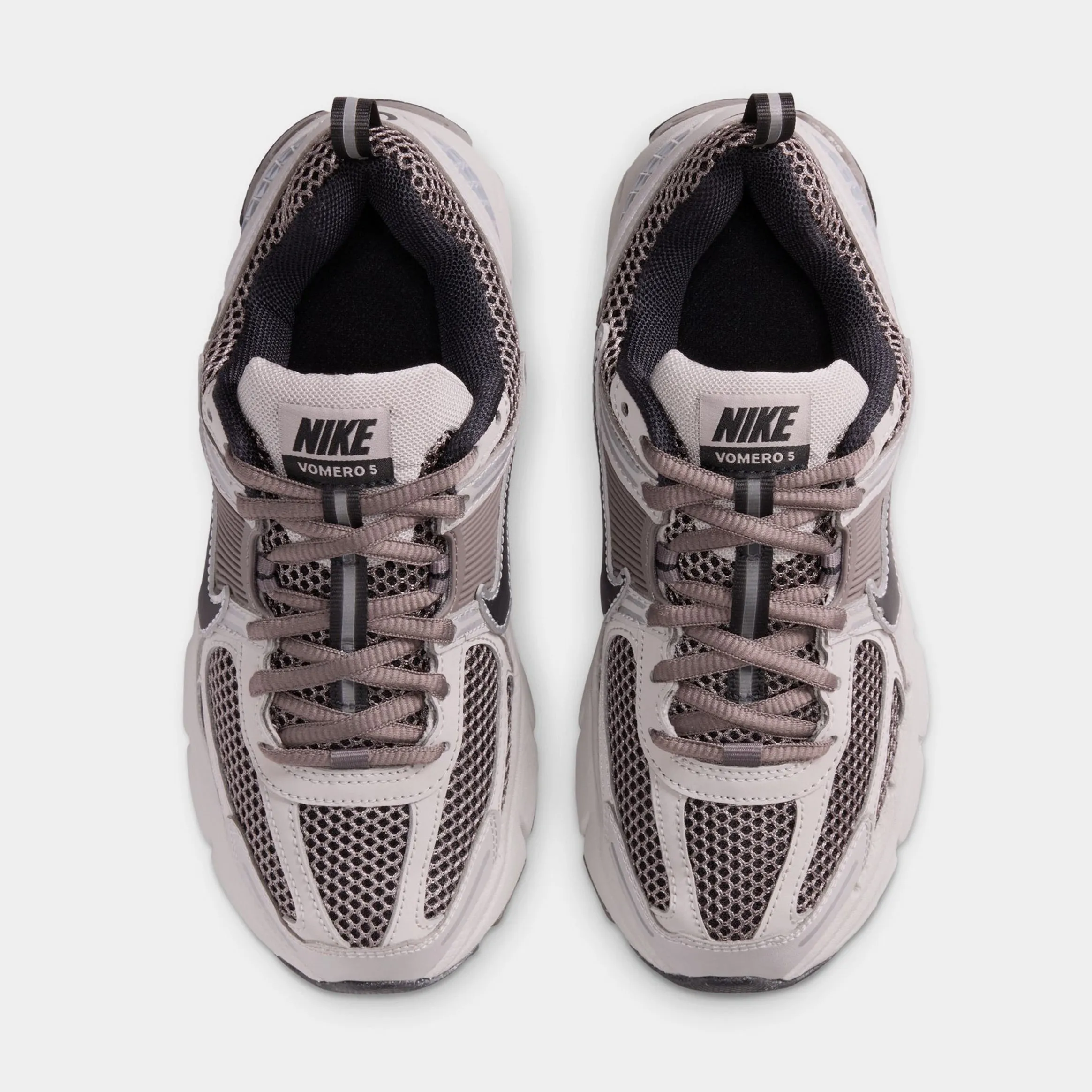 Vomero 5 Grade School Running Shoes (College Grey/Black/Cave Stone) Zoom Vomero 5 Nike