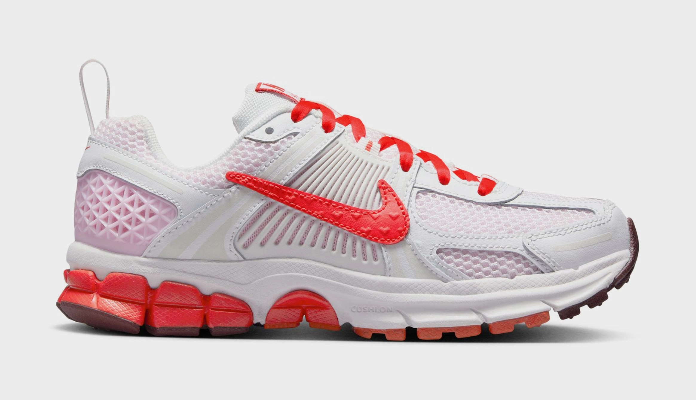 Vomero 5 Valentines Day Grade School Lifestyle Shoes (Summit White/Light Crimson/Pink Foam/Dark Team Red/Fire Red) nike zoom vomero 5 cushioned running shoes