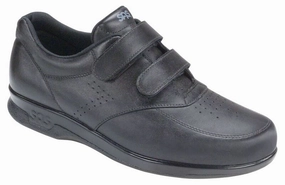 VTO - Black SAS comfort walking shoes with supportive build