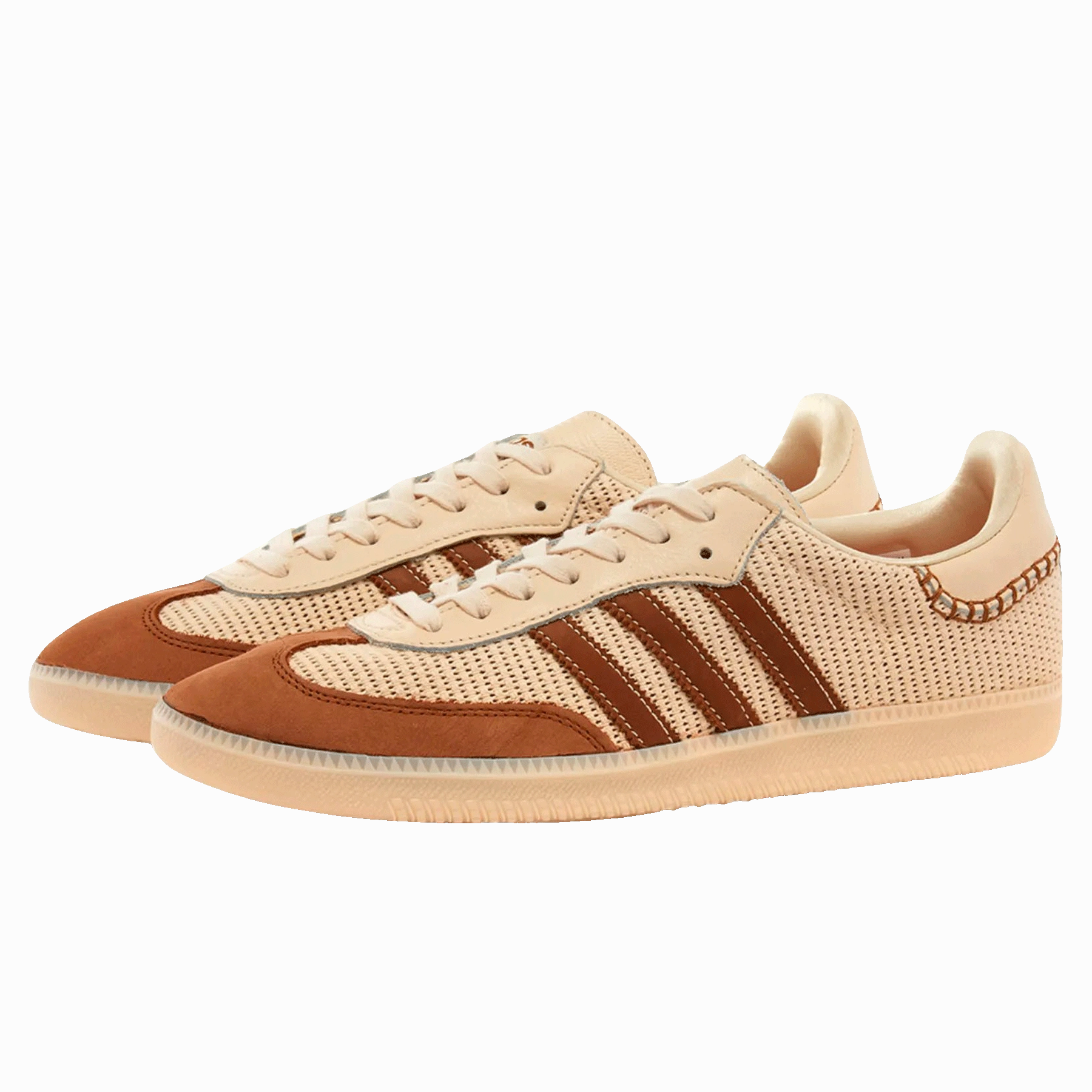 Wales Bonner x adidas Samba 'Cream Brown' Throwback low-top sneakers