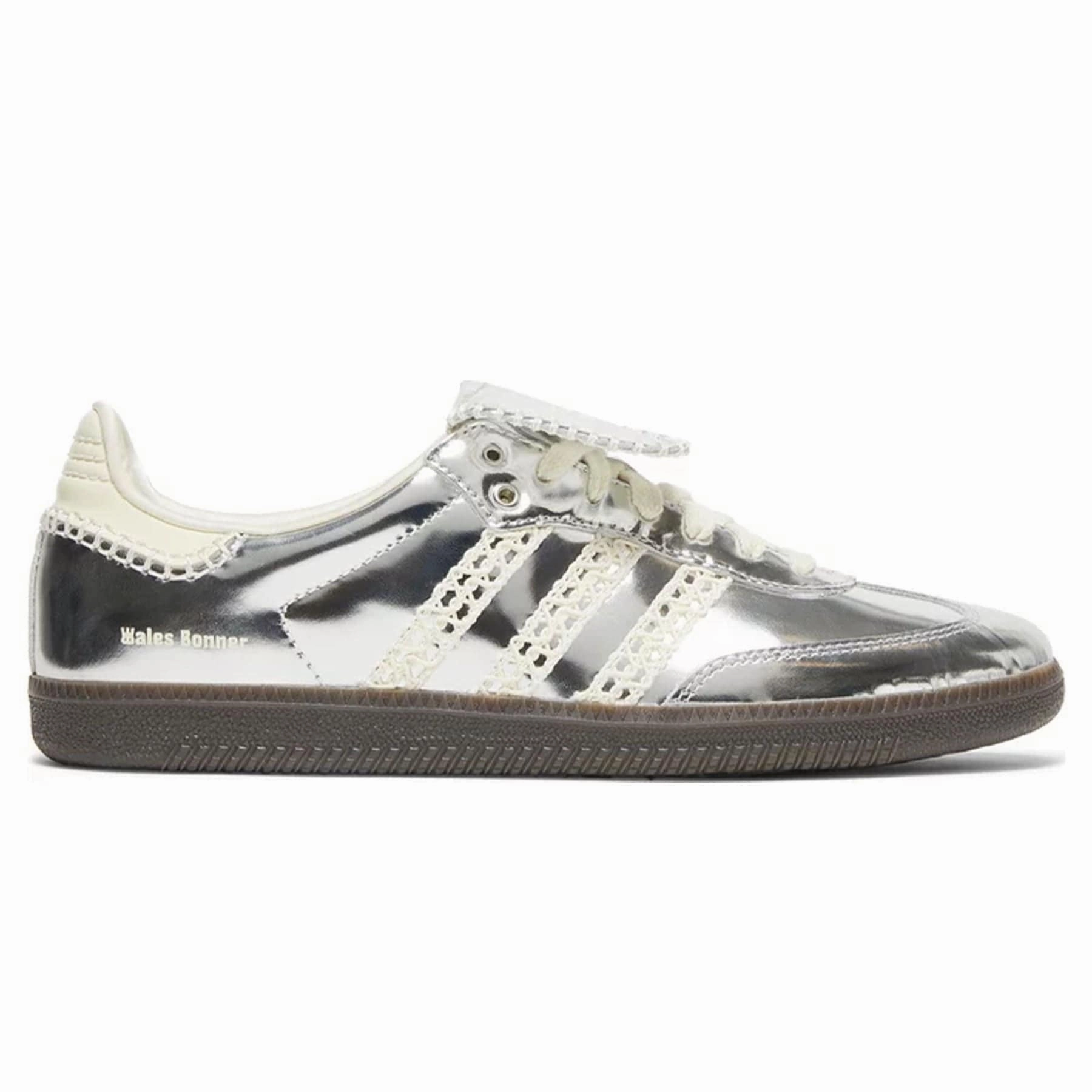 Wales Bonner x adidas Samba 'Silver Metallic' Throwback low-top sneakers