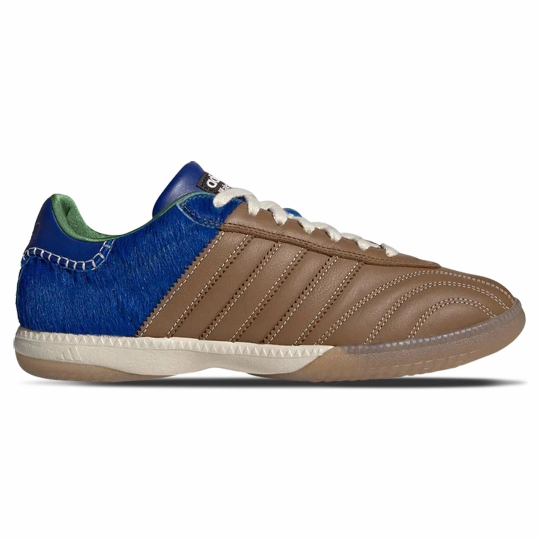 Wales Bonner x adidas Samba Millennium 'Nappa Pack - Brown Royal Blue' Throwback low-top sneakers
