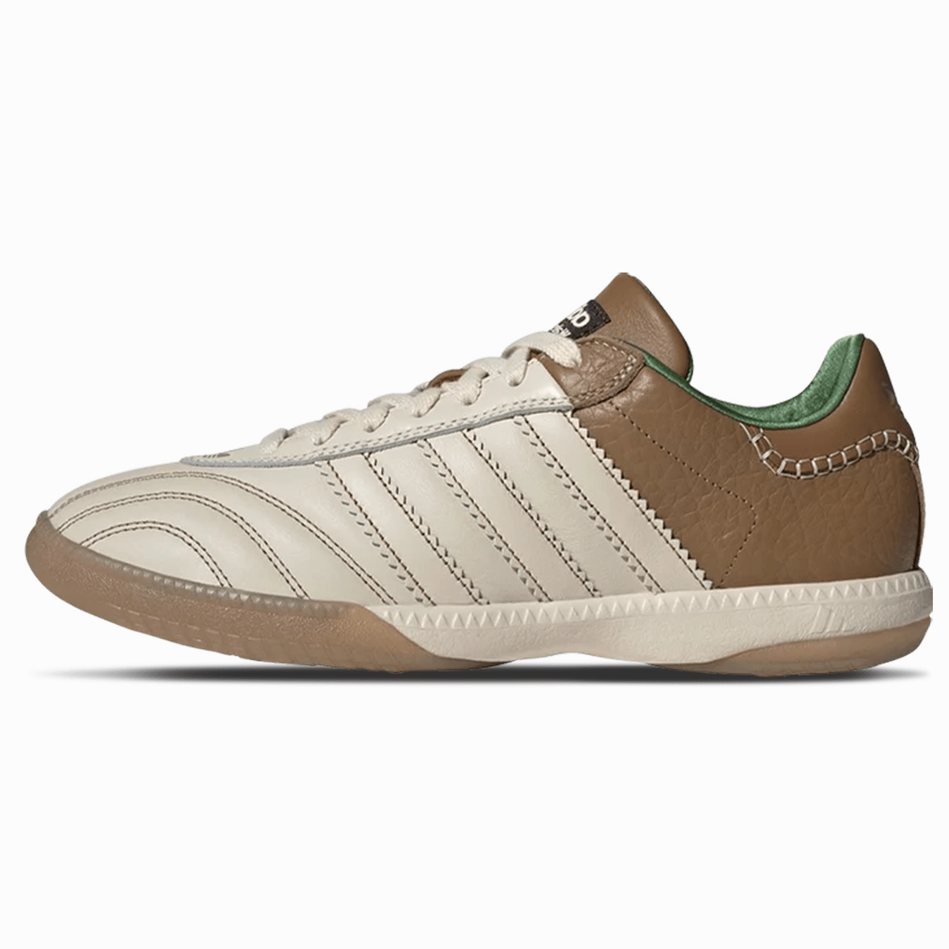 Wales Bonner x adidas Samba Millennium 'Nappa Pack - Wonder White Brown' Adidas Samba low-profile casual sneakers