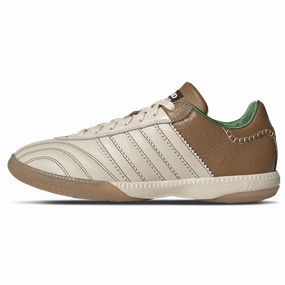 Wales Bonner x adidas Samba Millennium 'Nappa Pack - Wonder White Brown' Adidas Samba low-profile casual sneakers