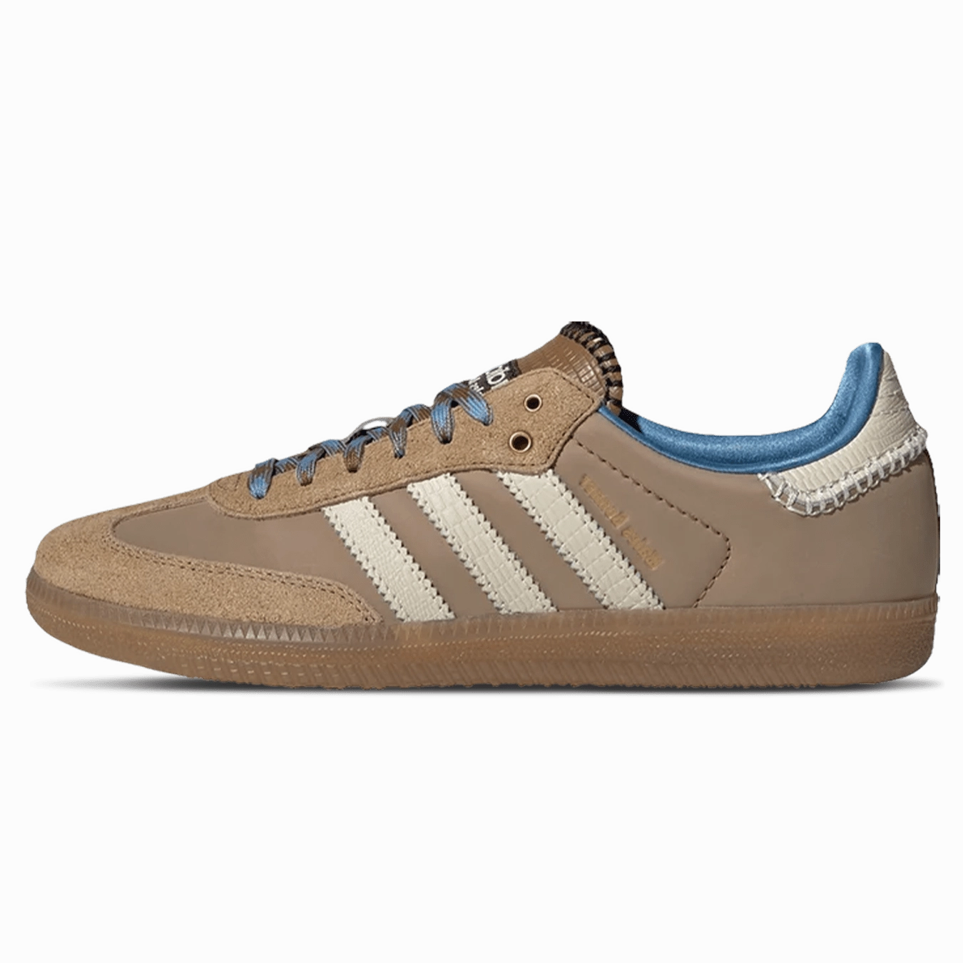 Wales Bonner x adidas Samba Nylon 'Desert White' Adidas Samba low-profile casual sneakers