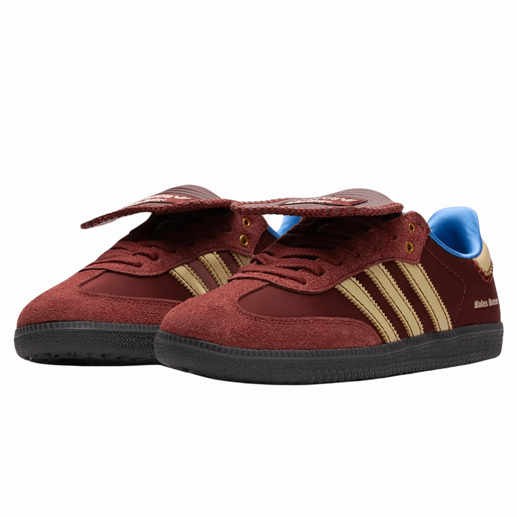 Wales Bonner x adidas Samba Nylon 'Fox Brown' Throwback low-top sneakers