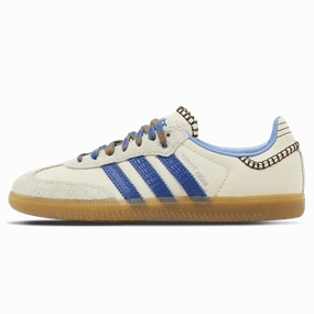 Wales Bonner x adidas Samba Nylon 'Wonder Clay Royal Blue' Adidas Samba low-profile casual sneakers