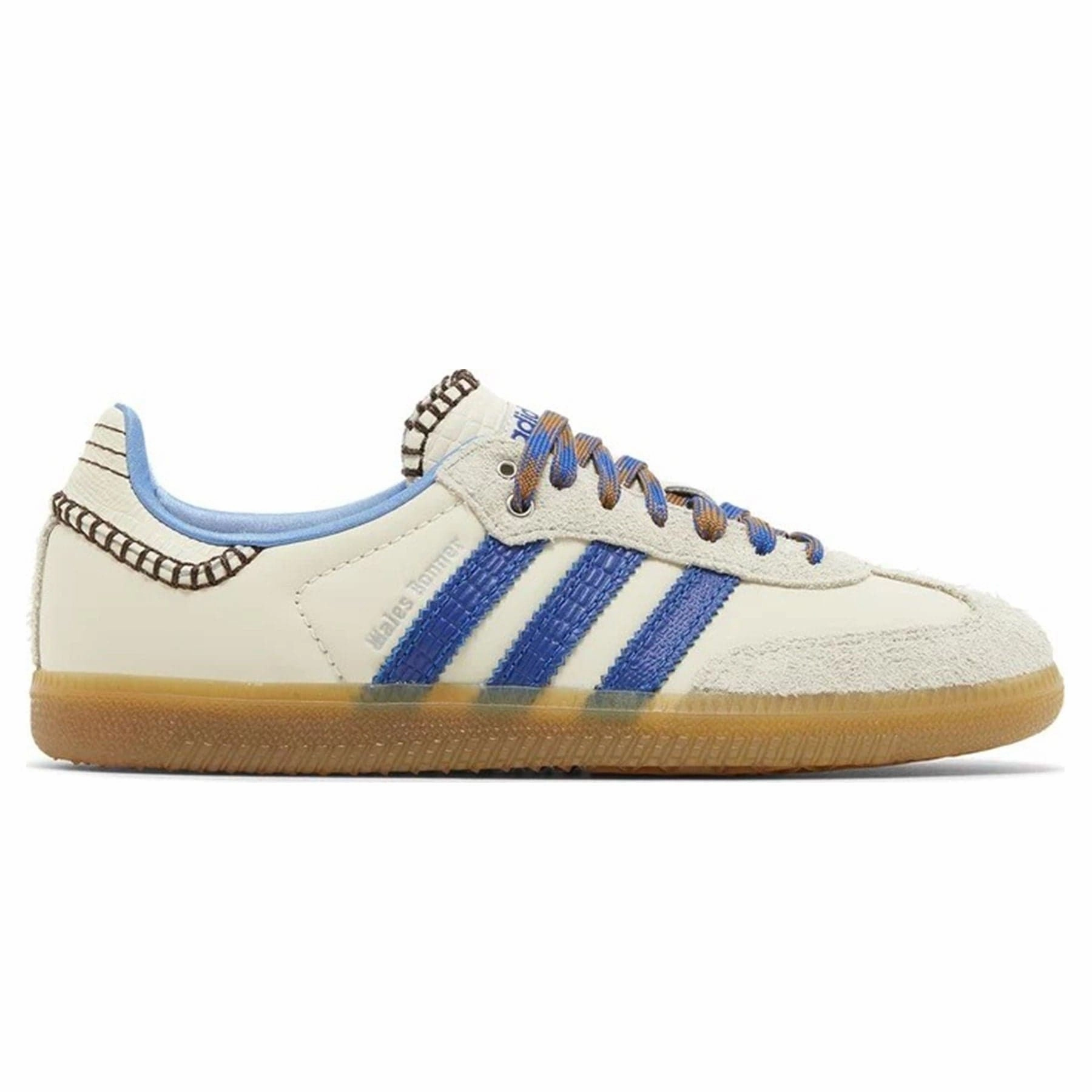 Wales Bonner x adidas Samba Nylon 'Wonder Clay Royal Blue' Throwback low-top sneakers