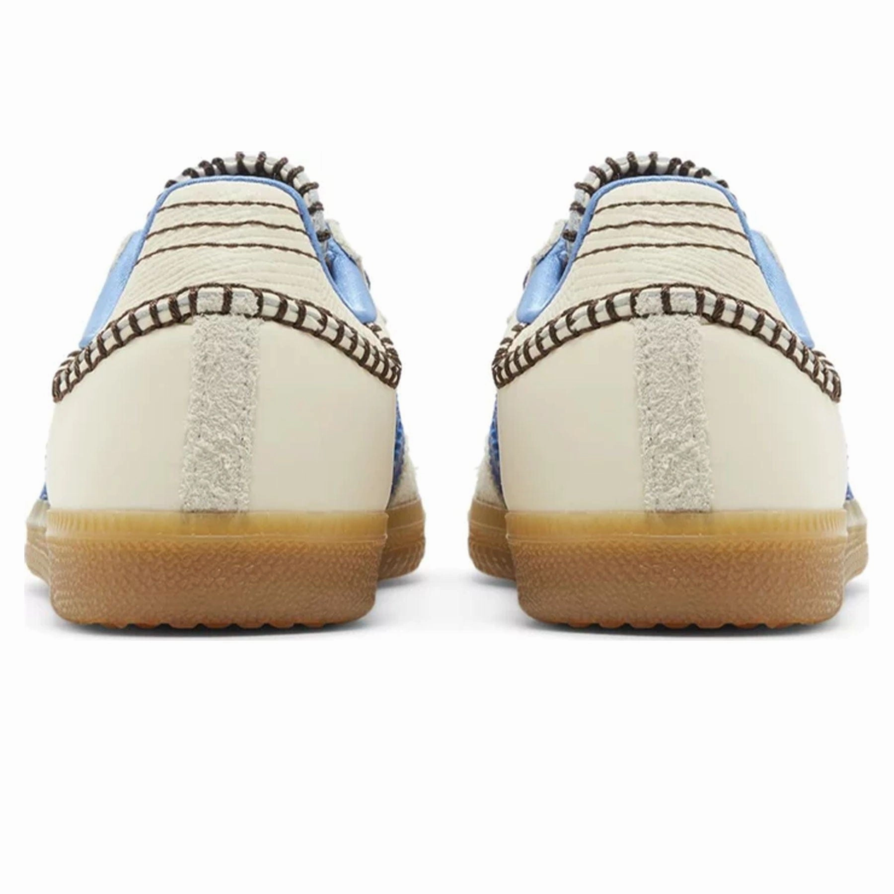 Wales Bonner x adidas Samba Nylon 'Wonder Clay Royal Blue' Throwback low-top sneakers